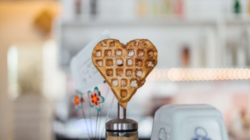 Heart Waffle
