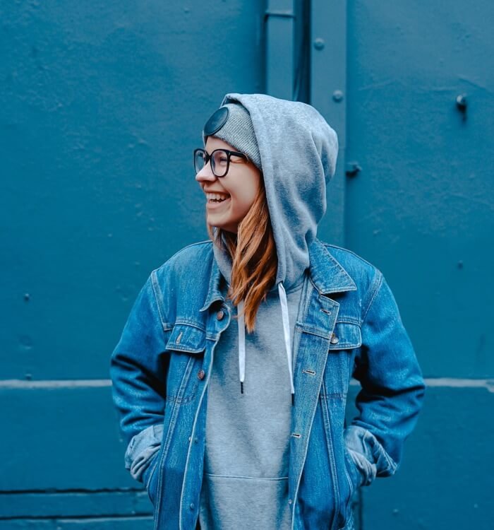 Woman Laughing